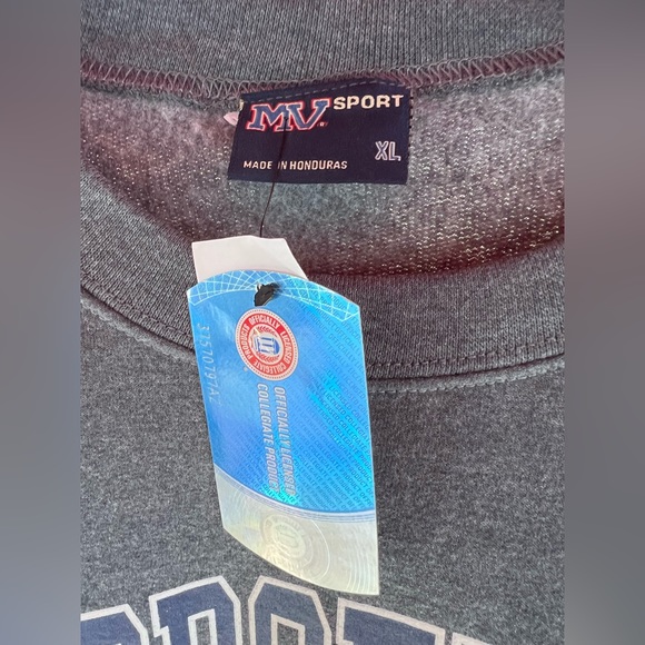 - Georgetown University Sweatshirt Crewneck Size XL  grey - Picture 4 of 4